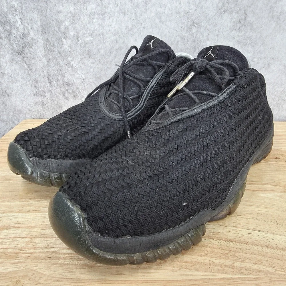 Jordan Future Low  Gamma Woven Sneakers Mens 12 Black Low Top‎ Shoes 718948-005
